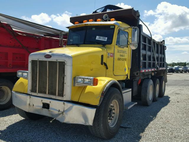 1NPALT0X55N844029 - 2005 PETERBILT 357 YELLOW photo 2