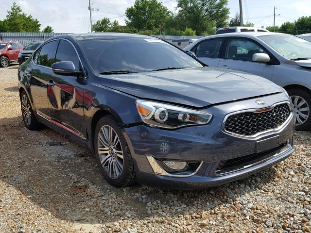 KNALN4D74F5185496 - 2015 KIA CADENZA PR BLUE photo 1