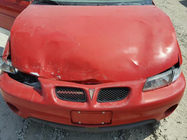 1G2WR5218XF321203 - 1999 PONTIAC GRAND PRIX RED photo 7
