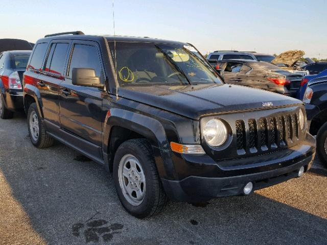 1C4NJPBA6DD264632 - 2013 JEEP PATRIOT SP BLACK photo 1