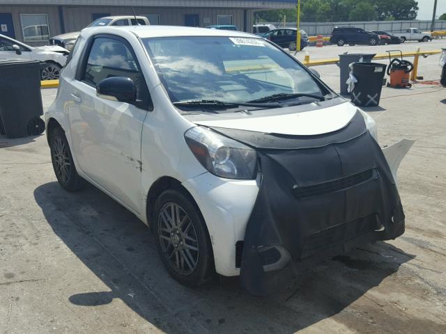 JTNJJXB04CJ011732 - 2012 TOYOTA SCION IQ WHITE photo 1