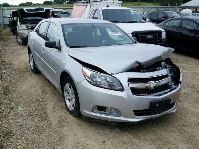 1G11B5SAXDF356131 - 2013 CHEVROLET MALIBU LS SILVER photo 1