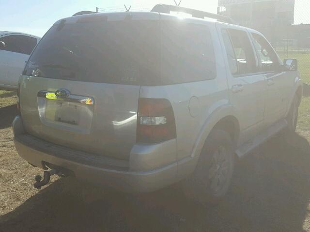 1FMEU63E68UA15655 - 2008 FORD EXPLORER SILVER photo 4