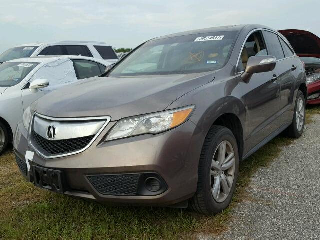 5J8TB3H33DL006078 - 2013 ACURA RDX BASE GOLD photo 2