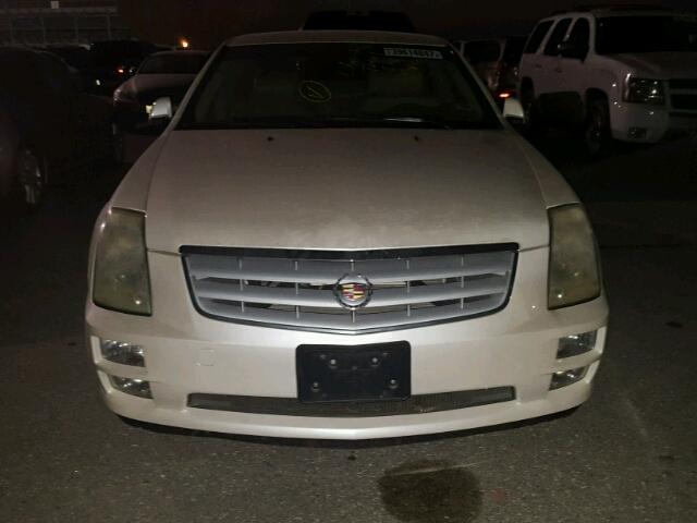 1G6DW677350180610 - 2005 CADILLAC STS WHITE photo 10