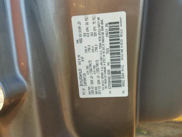 3D7MX38A48G118285 - 2008 DODGE RAM 3500 S GOLD photo 10