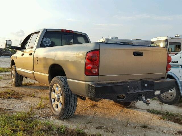 3D7MX38A48G118285 - 2008 DODGE RAM 3500 S GOLD photo 3