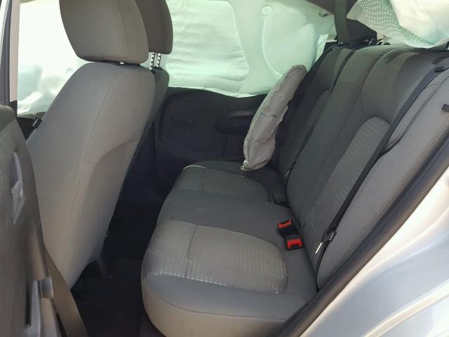 1G1JA5SH4C4230664 - 2012 CHEVROLET SONIC LS 银色 照片 6