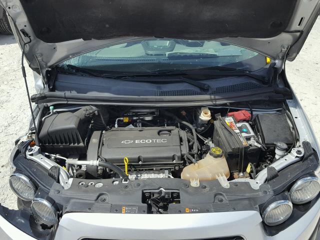 1G1JA5SH4C4230664 - 2012 CHEVROLET SONIC LS 银色 照片 7