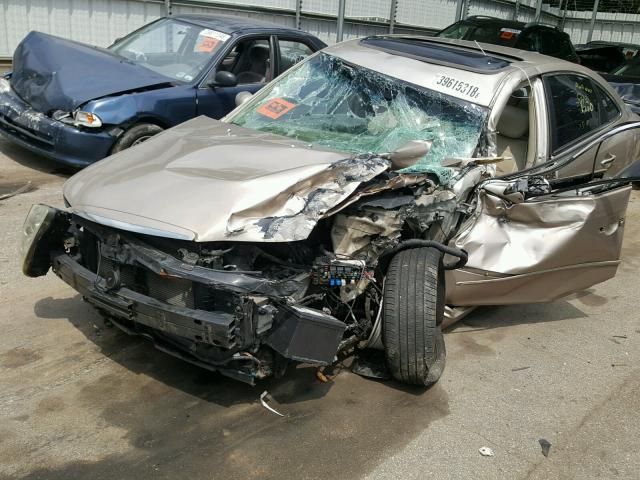 KMHFC46F26A128629 - 2006 HYUNDAI AZERA SE GOLD photo 9