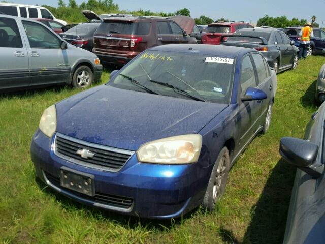 1G1ZT51F86F148300 - 2006 CHEVROLET MALIBU LT BLUE photo 2