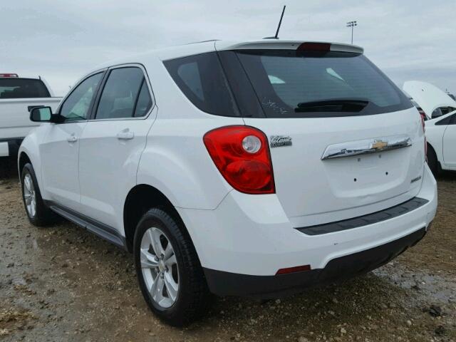 2GNALAEK9F6243390 - 2015 CHEVROLET EQUINOX WHITE photo 3