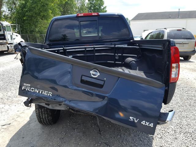 1N6AD0EV1HN715359 - 2017 NISSAN FRONTIER S BLUE photo 9