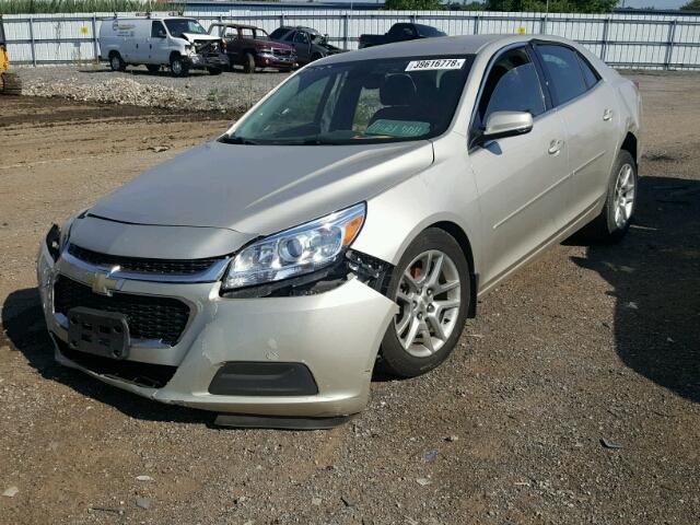1G11C5SL0EF235527 - 2014 CHEVROLET MALIBU 1LT BEIGE photo 2