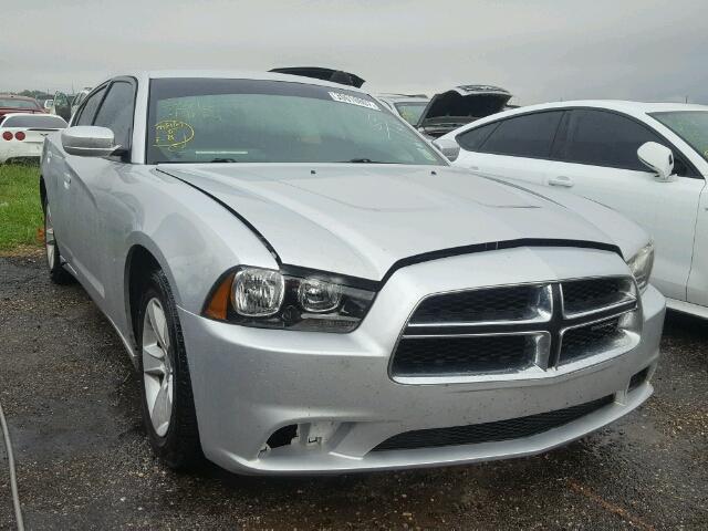 2C3CDXBG7CH171871 - 2012 DODGE CHARGER SILVER photo 1