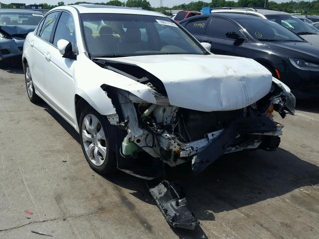 1HGCP26828A075341 - 2008 HONDA ACCORD EXL WHITE photo 1