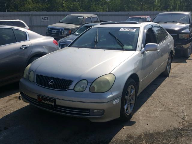 JT8BD69S330176984 - 2003 LEXUS GS 300 SILVER photo 2