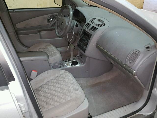 1G1ZT628X5F267325 - 2005 CHEVROLET MALIBU MAX 银色 照片 5