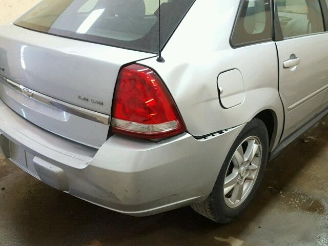 1G1ZT628X5F267325 - 2005 CHEVROLET MALIBU MAX 银色 照片 9
