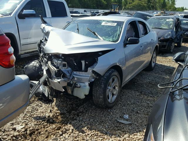 1G11A5SL8FF191025 - 2015 CHEVROLET MALIBU LS ვერცხლისფერი ფოტო 2