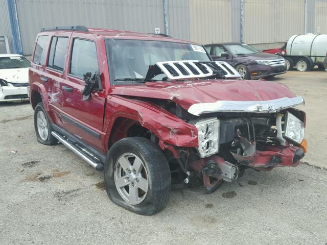 1J8HH48N86C219792 - 2006 JEEP COMMANDER 红色 照片 1
