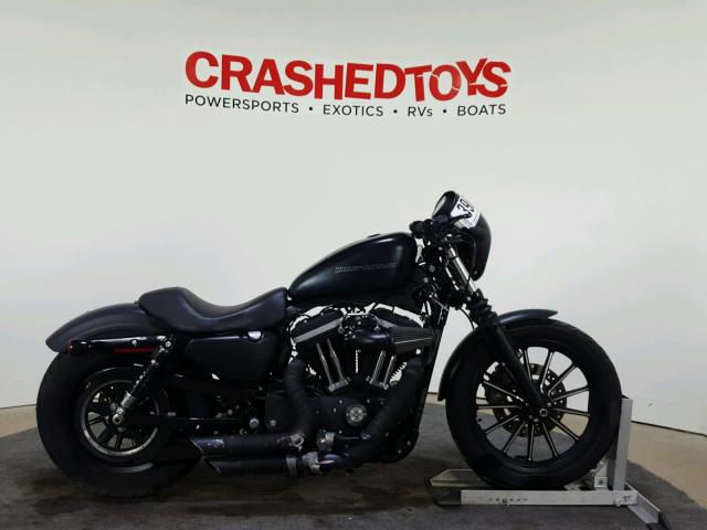 1HD4LE210BC416321 - 2011 HARLEY-DAVIDSON XL883 N BLACK photo 1