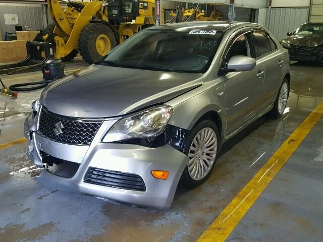 JS2RE9A33B6111797 - 2011 SUZUKI KIZASHI SE BLUE photo 2