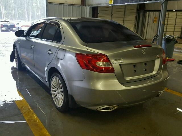 JS2RE9A33B6111797 - 2011 SUZUKI KIZASHI SE BLUE photo 3