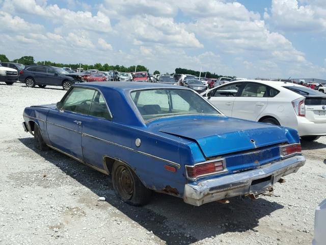 VH23G4F174840 - 1974 PLYMOUTH SCAMP BLUE photo 3