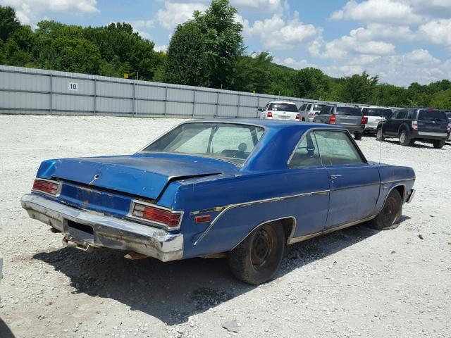 VH23G4F174840 - 1974 PLYMOUTH SCAMP BLUE photo 4