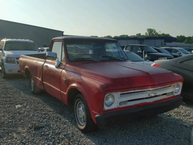 SC147A101897 - 1967 CHEVROLET C-10 RED photo 1
