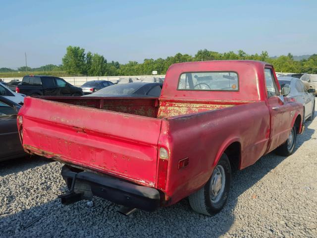 SC147A101897 - 1967 CHEVROLET C-10 RED photo 4