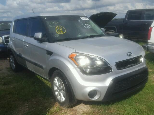 KNDJT2A64D7485721 - 2013 KIA SOUL SILVER photo 1