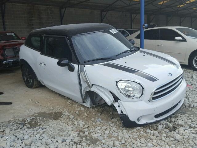 WMWSS1C58DWN94109 - 2013 MINI COOPER PAC WHITE photo 1