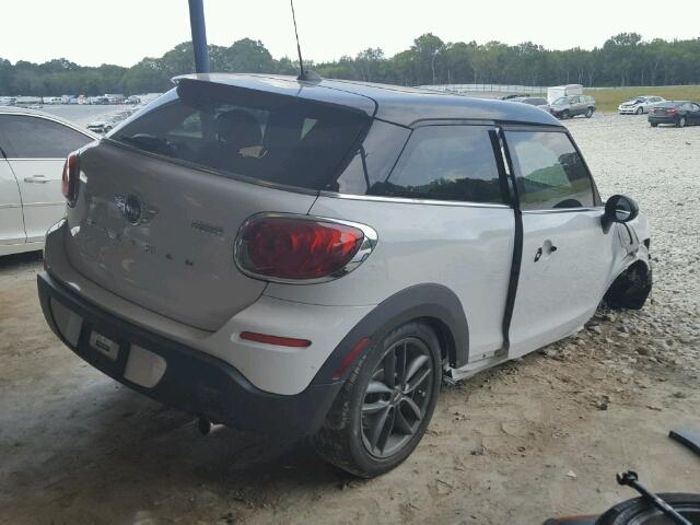 WMWSS1C58DWN94109 - 2013 MINI COOPER PAC WHITE photo 4