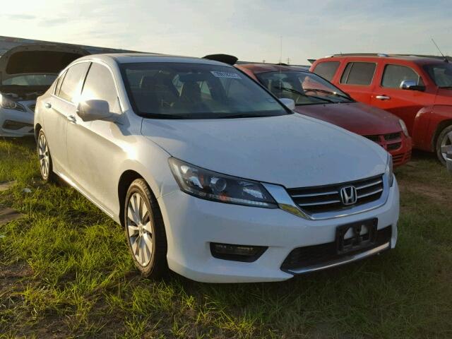 1HGCR2F71EA162032 - 2014 HONDA ACCORD EX WHITE photo 1