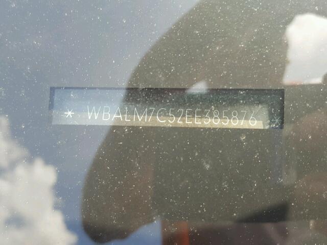 WBALM7C52EE385876 - 2014 BMW Z4 SDRIVE3 BLACK photo 10