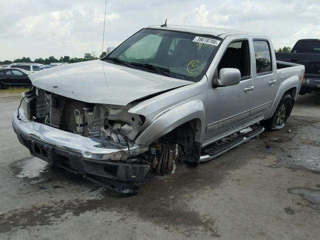 1GCJTDDEXA8134915 - 2010 CHEVROLET COLORADO L SILVER photo 2