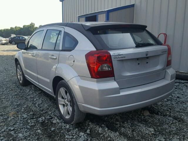 1B3CB4HA0AD662216 - 2010 DODGE CALIBER SX SILVER photo 3