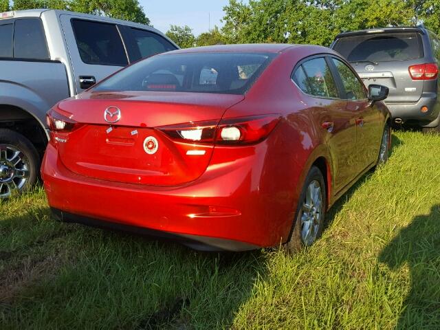 3MZBN1U75HM142938 - 2017 MAZDA 3 SPORT RED photo 4