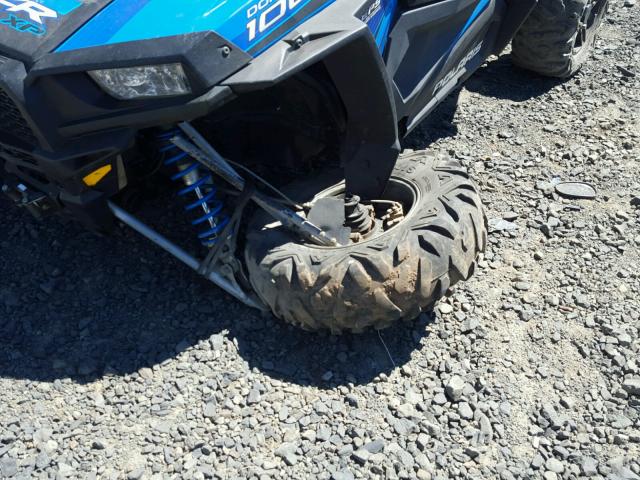 3NSVDE996FF372086 - 2015 POLARIS RZR XP 100 BLUE photo 9