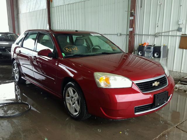 1G1ZT63896F139478 - 2006 CHEVROLET MALIBU MAX RED photo 1