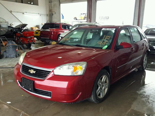 1G1ZT63896F139478 - 2006 CHEVROLET MALIBU MAX RED photo 2