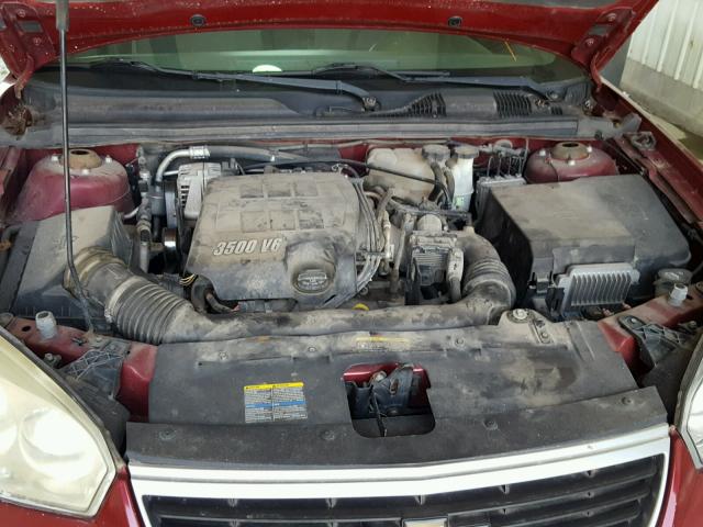 1G1ZT63896F139478 - 2006 CHEVROLET MALIBU MAX RED photo 7