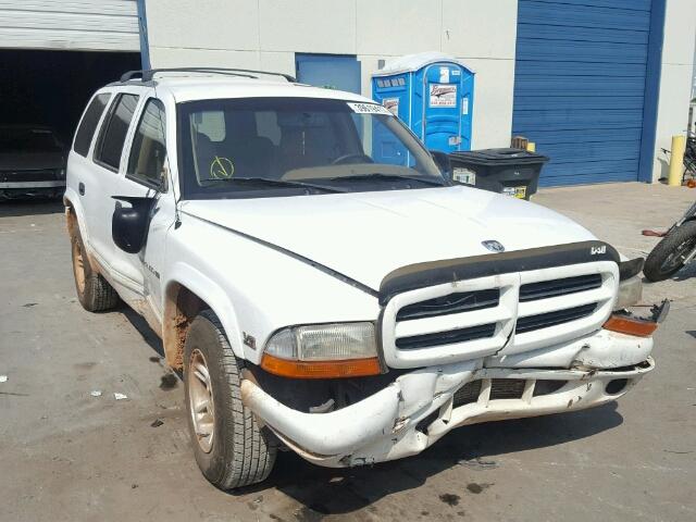 1B4HR28YXXF698393 - 1999 DODGE DURANGO WHITE photo 1