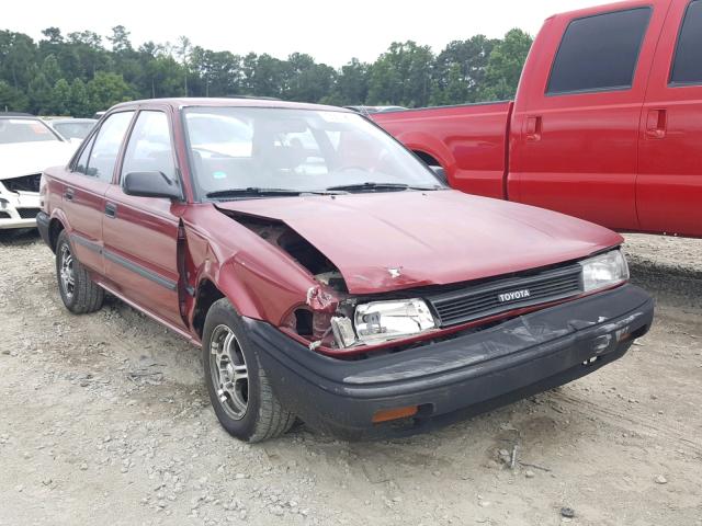 JT2AE94A4L3323587 - 1990 TOYOTA COROLLA DL RED photo 1