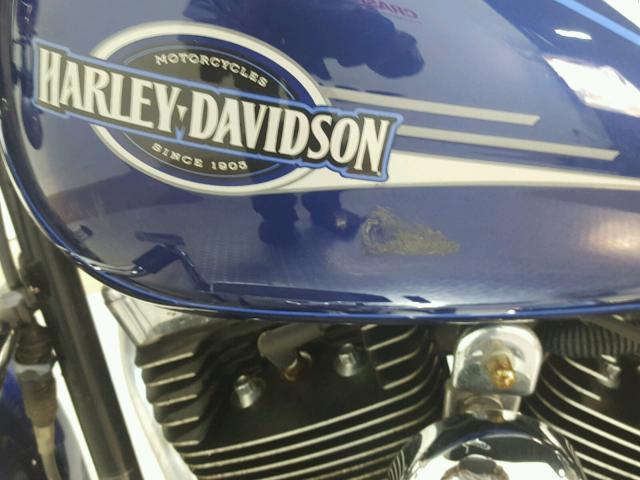 1HD1BWB166Y063135 - 2006 HARLEY-DAVIDSON FLSTCI BLUE photo 14