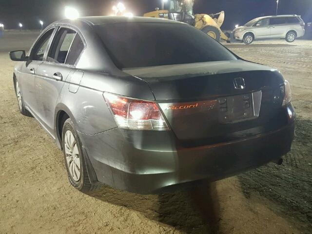 1HGCP2F3XAA131892 - 2010 HONDA ACCORD LX GRAY photo 3