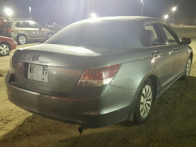 1HGCP2F3XAA131892 - 2010 HONDA ACCORD LX GRAY photo 4