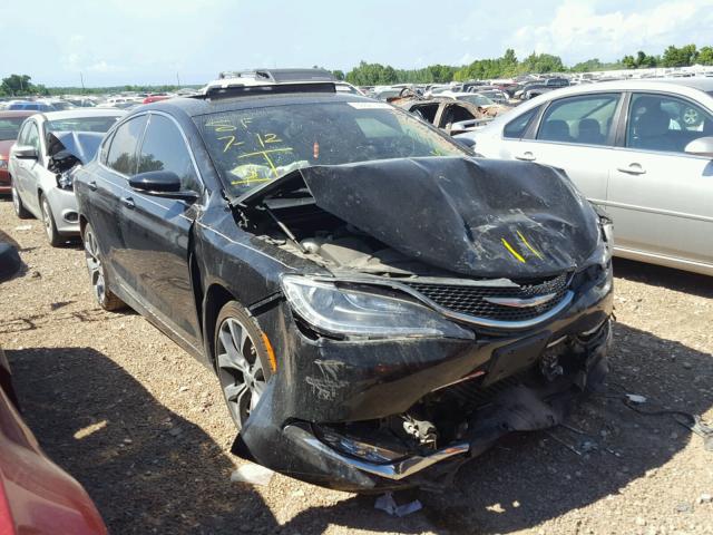 1C3CCCCG7FN673141 - 2015 CHRYSLER 200 C BLACK photo 1